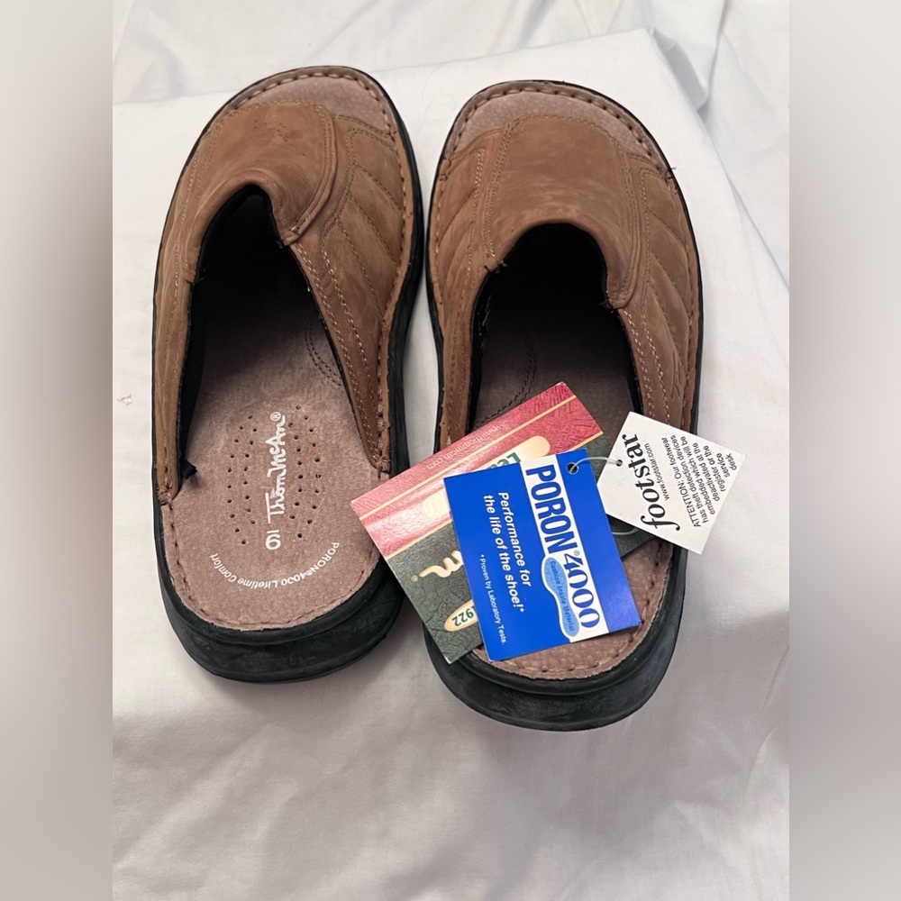Thom mcAn brown sandals.